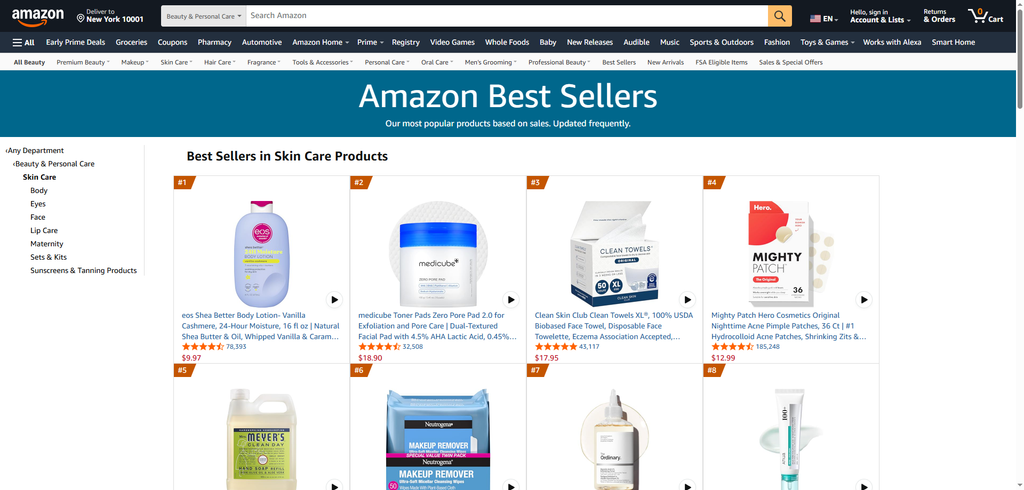 Tutorial on Finding Hidden Amazon Lists