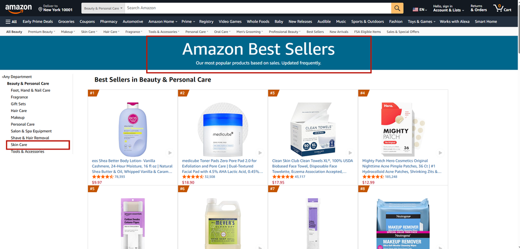 Tutorial on Finding Hidden Amazon Lists
